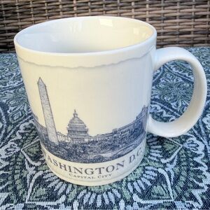 Starbucks Washington DC Capital Architectural Series Ceramic Coffee Mug Cup 18oz